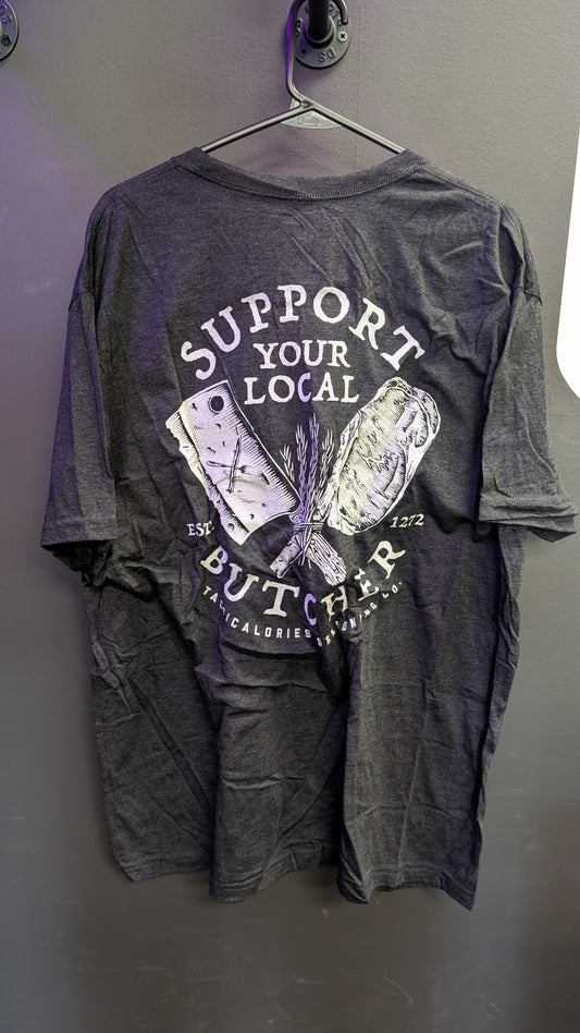Tacticalories Support Your Local Butcher T-Shirt (Legacy)