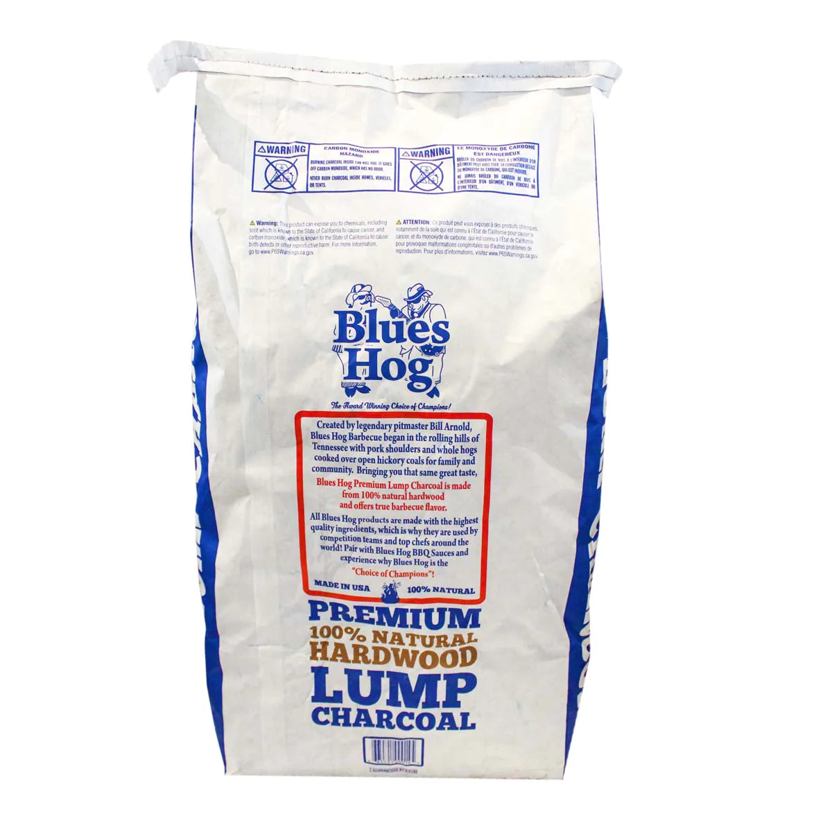Blues Hog Premium Lump Charcoal - 20lb