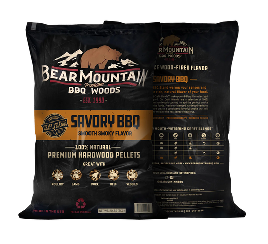 Bear Mountain Savory Wood Pellets - 20lb