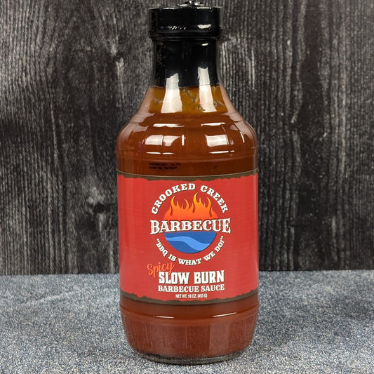 Crooked Creek BBQ Slow Burn Spicy BBQ Sauce