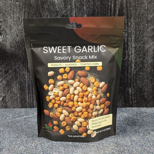 The Spice Project Sweet Garlic Savory Snack Mix - 8oz