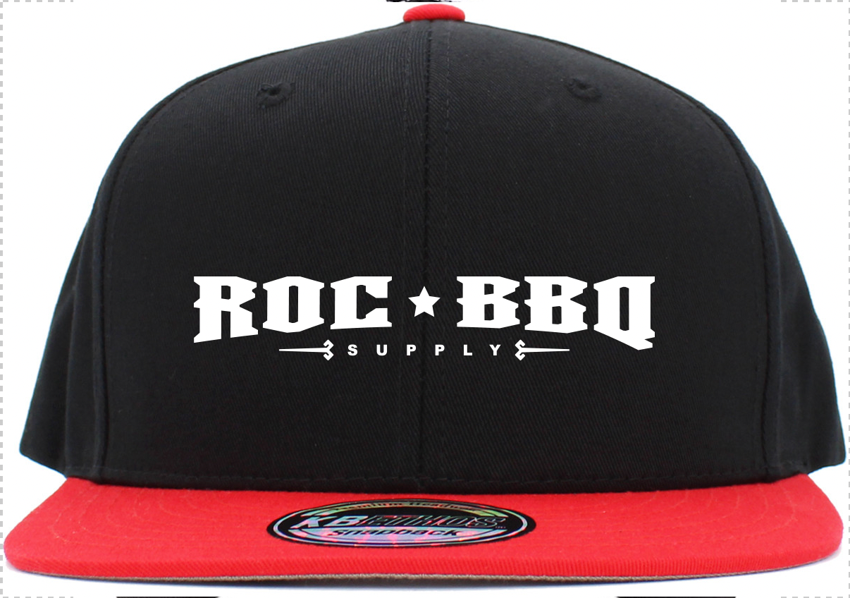 ROC BBQ Supply Flat Brim Hat